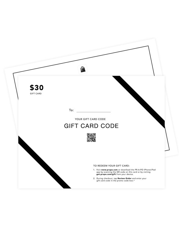 PR-A-PO Gift Card - $30