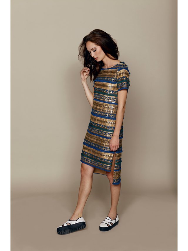 Hilary MacMillan Moroccan Shirt Dress